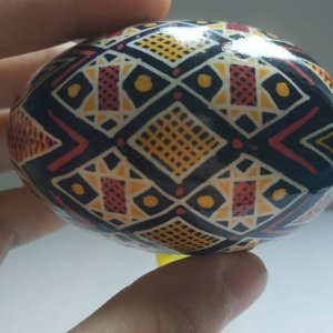 Работа Писанка-полотенце
