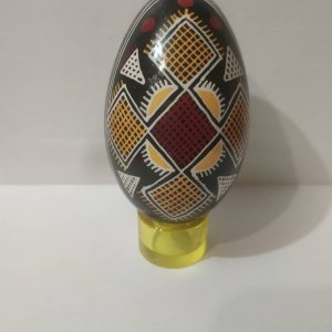 Работа Писанка-крестик