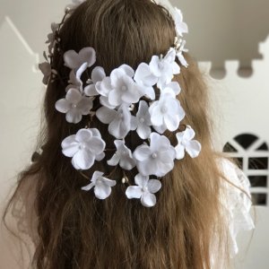 Робота Вінок білий на перше причастя.Вінок білий для нареченої.