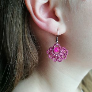 Робота сережки Мереживні