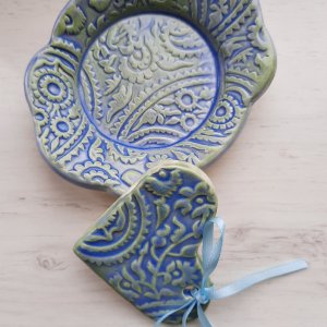 Робота тарілочка декоративна