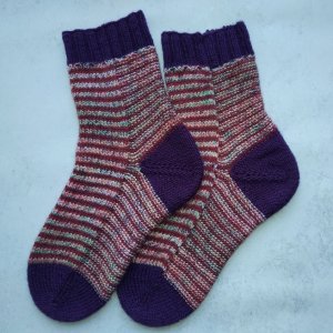 Работа Вязаные носки №55