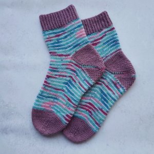 Работа Вязаные носки №59