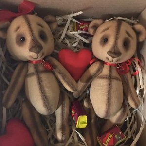 Робота Набір "Закохані ведмедики".