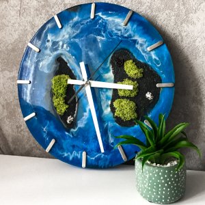 Работа  Настенные часы «Paradise islands III»   