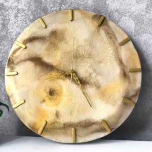 Работа  Настенные часы «White marble»