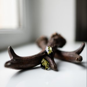 Работа серьги с туей