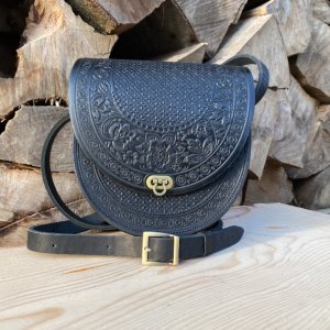 Робота СУМКА ШКІРЯНА "МАЛЬВА" КОЛІР Чорний