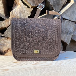 Робота Жіноча сумка "Сонце Карпат" коричнева