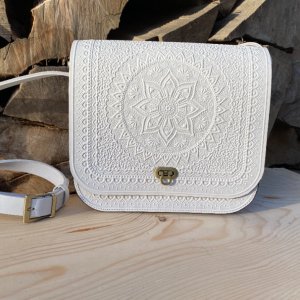 Робота Шкіряна СУМКА "СОНЦЕ КАРПАТ" 