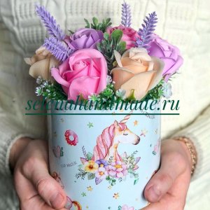 Работа Мыльный букет