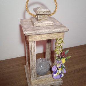 Работа подсвечник