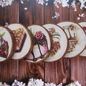 Робота Підставки під чашки з спила ясена