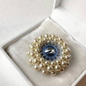 Работа Брошь "Лира"