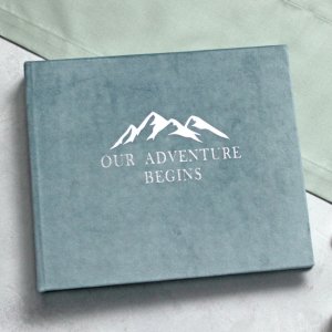 Робота Мятный велюровый альбом, Семейный альбом, Подарок другу