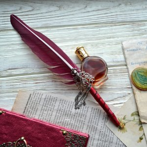 Работа Шариковая ручка  на день влюбленных 