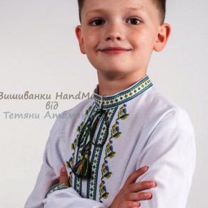 Робота Дитяча вишиванка Handmade  "Барвінок"