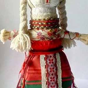 Работа Украинская кукла мотанка