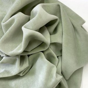 Работа Велюр хлопок для рукоделия фисташка