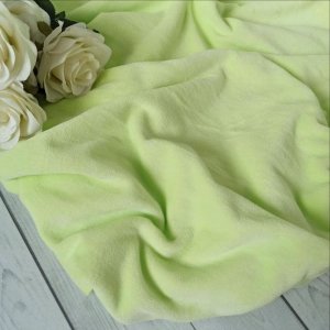 Робота Велюр бавовна для рукоділля ніжно-салатний