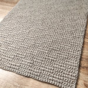 Работа Ковер ручной работы. Джутовый коврик. Циновка. Мини коврик