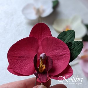 Робота Орхідея заколка для волосся