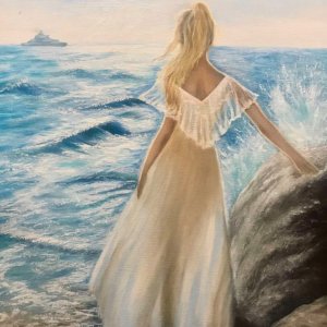 Робота Дівчина і море