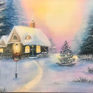 Робота Різдвяний будиночок