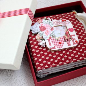 Работа Альбом для влюбленных , подарок на 14 февраля 