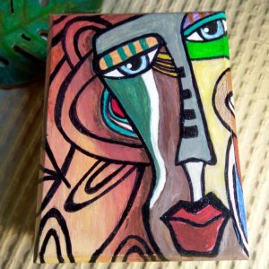 Работа Шкатулка "Взгляд"