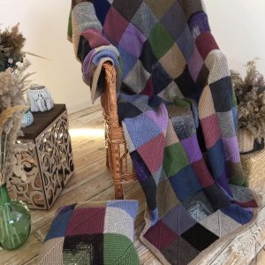 Робота Плед і подушка комплект в стилі Бохо