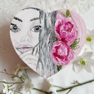 Робота Валентинка з записками 100 причин чому я тебе кохаю