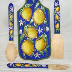 Робота Кухонний набір 'Лимони'