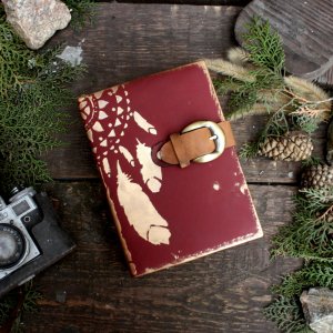 Работа Блокнот с личными фотографиями на подарок.