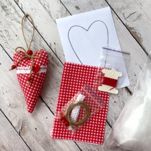 Работа Набор для рукоделия, творчества Валентинка на 14 февраля