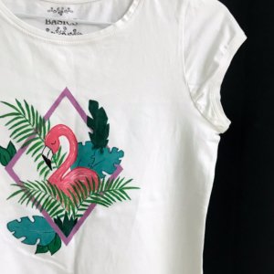 Робота Принт для футболки «Фламінго»