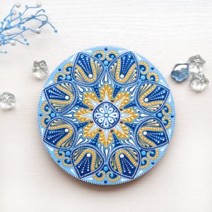 Работа декоративная тарелка  Azulejo