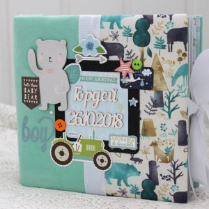 Работа Альбом для малыша Гордея (имя на заказ индивидуально) 