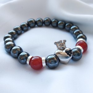 Работа Уникальный браслет с сердцем