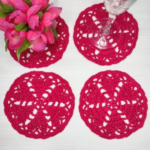 Работа Салфетки "Романтика"