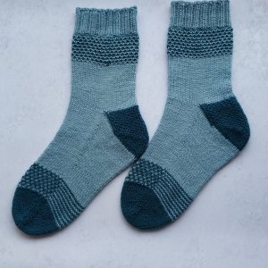 Работа Вязаные носки №63