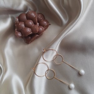 Работа стильные серьги