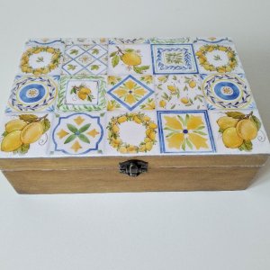 Работа Шкатулка для чайных пакетиков