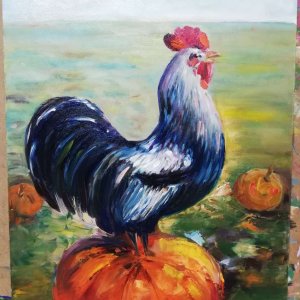 Робота Картина "Півень"