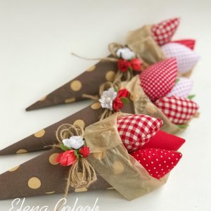 Робота Тюльпани текстильні (букет)