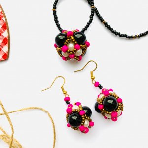 Работа Набор кулон и серьги