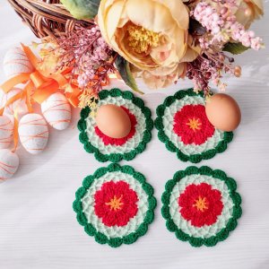 Работа Набор салфеток на Пасху