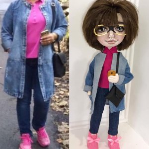 Работа Кукла по фотографии кукла копия