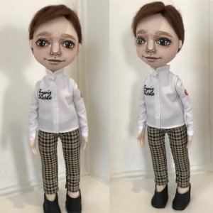 Работа Кукла шефу, кукла начальнику, подарок директору