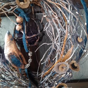 Работа венок декоративные